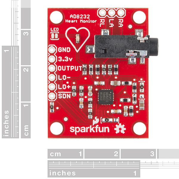 SparkFun Single Lead Heart Rate Monitor - AD8232 - Image 4