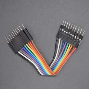 jumper wires 10 wires each set - M/M-10cm