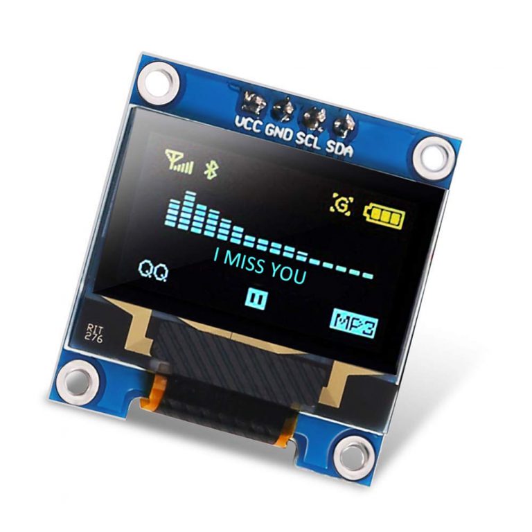 0 96 inch oled lcd screen i2c 128x64 electronics in touch co 