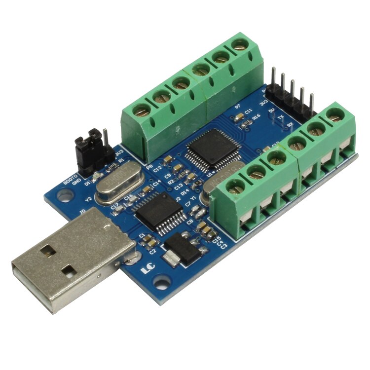 USB Interface 10 Channel 12Bit AD Sampling Data Acquisition STM32 UART Communication ADC Module | Electronics in Co.