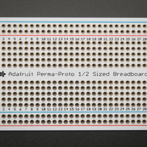 Adafruit Perma-Proto Half-sized Breadboard PCB - Single