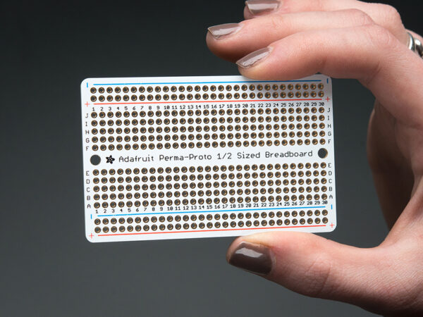 Adafruit Perma-Proto Half-sized Breadboard PCB - Single