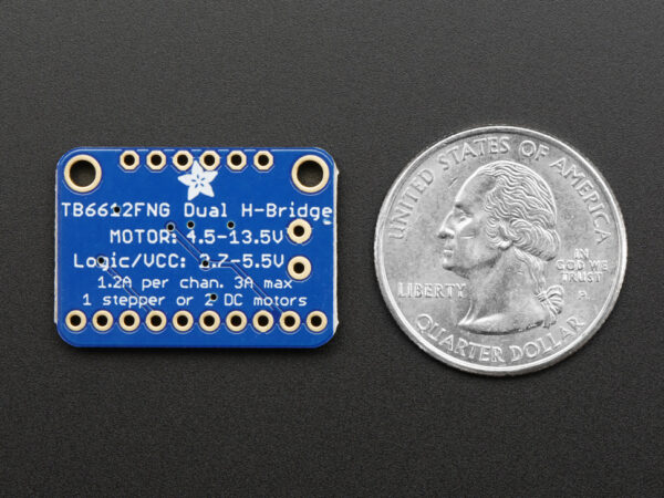 Adafruit TB6612 1.2A DC/Stepper Motor Driver Breakout Board