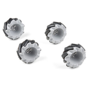 Mecanum Wheels - 65mm, LEGO Compatible (4 Pack)