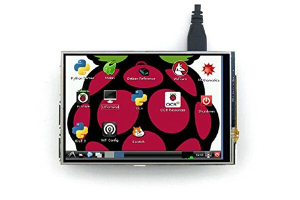 4 Inch HD 480x320 TFT Display with Touch Screen for Rapberry Pi