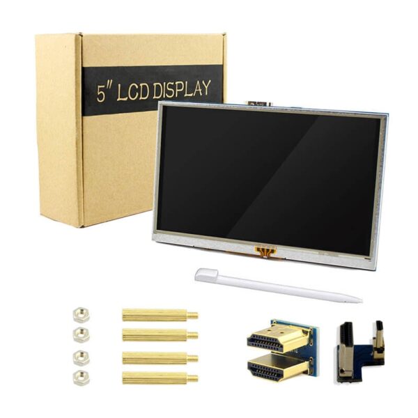 HDMI 5 Inch 800x480 TFT Display with Backlight Control