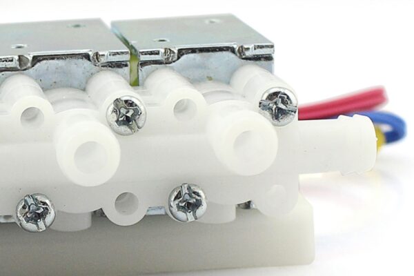 DC12V Four-Way Valve Independent Control Solenoid Valve