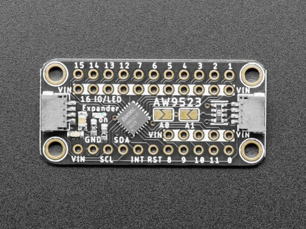 Adafruit AW9523 GPIO Expander and LED Driver Breakout - STEMMA QT / Qwiic