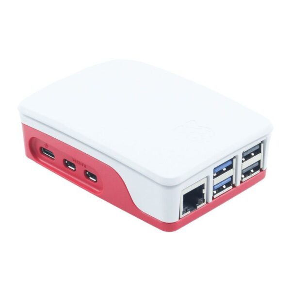 Raspberry Pi 5 Router Case Raspberry Pi Case for Pi 5 - Red/White or Black | Electronics in Touch Co.