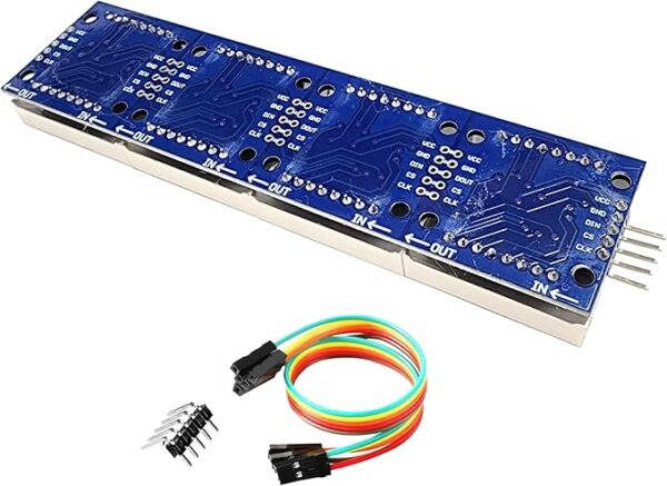 MAX7219 4-in-1 dot matrix display controller for arduino - Image 3