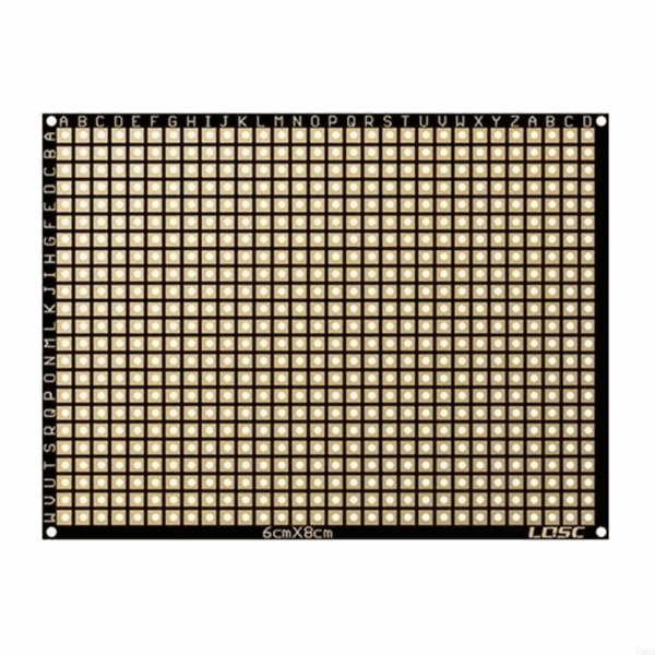Flexible Double Side PCB FR4 6x8cm 0.4mm bread board - Image 3