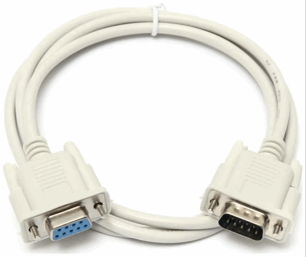 Serial Cable Male To Female 1 meter