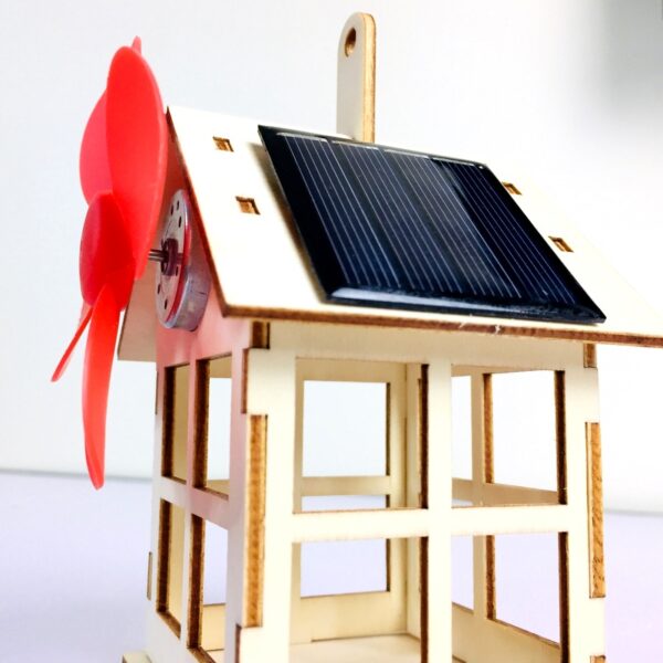 DIY Wooden Solar Power Fan House - Image 2