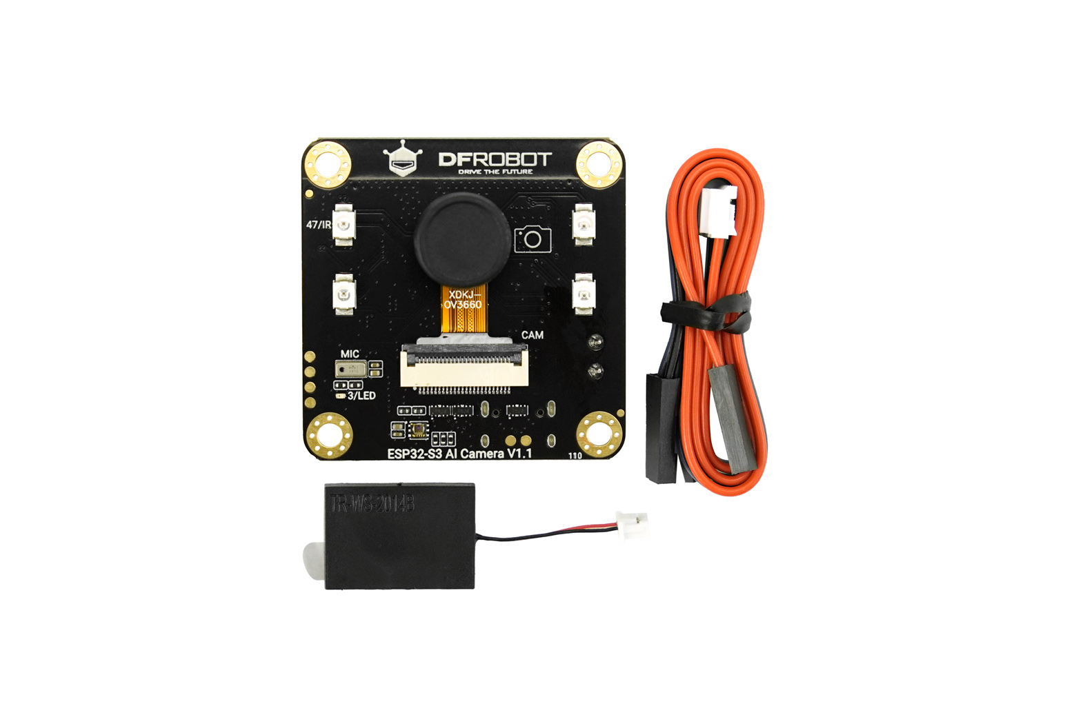 ESP32-S3 AI Camera Module (Edge Image Recognition, Night Vision, ChatGPT Voice Interaction) - Image 4