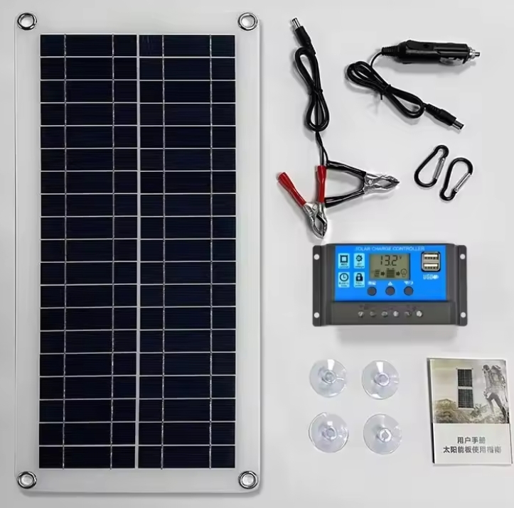 Solar Panel 12V Solar Cell 60A Controller