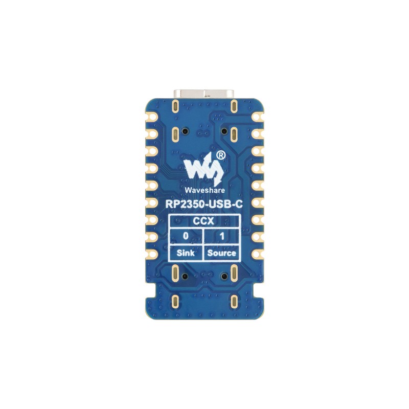 RP2350-USB-C Microcontroller with converter type c to a - Image 4